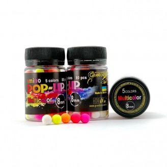 Amino POP-UPs Multicolor 5 colors Ø8 мм Amino POP-UPs Multicolor 5 colors Ø8 мм